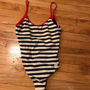Moncler one piece swimsuit. ❤️💙 Brand new!